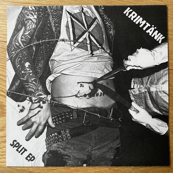 SUB ALERT / KRIMTÄNK Split (Fight Back - Sweden original) (EX) 7"