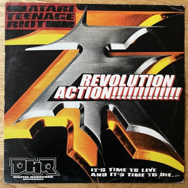 ATARI TEENAGE RIOT Revolution Action E.P. (Digital Hardcore - UK original) (VG/VG+) 12"