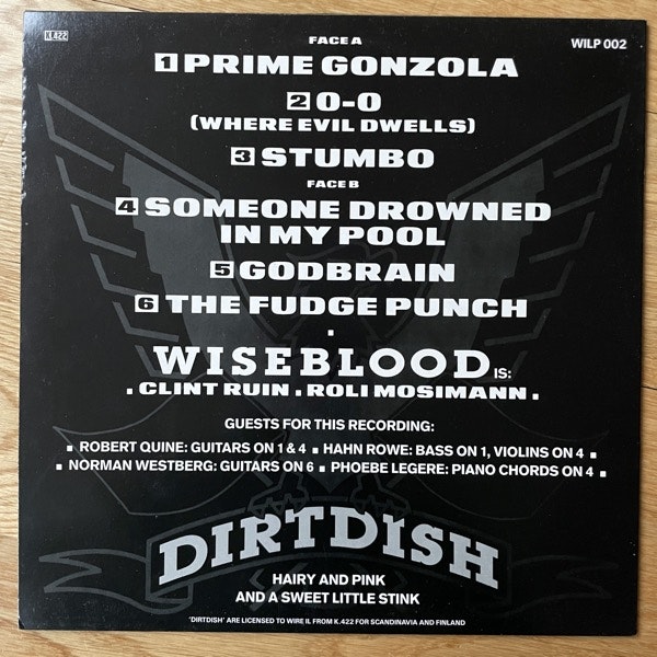 WISEBLOOD Dirtdish (K.422 - Scandinavia original) (VG+) LP