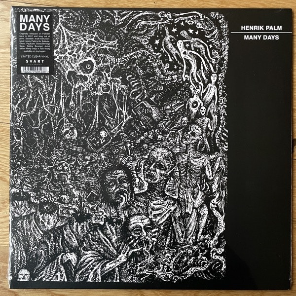 HENRIK PALM Many Days (Clear vinyl) (Svart - Finland reissue) (SS) LP