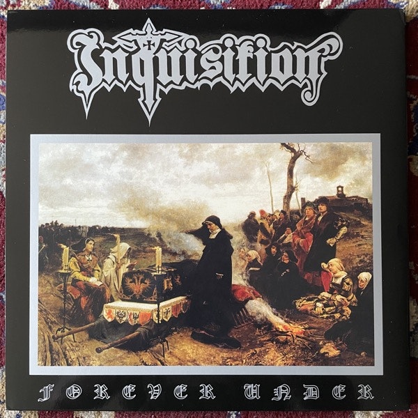 INQUISITION Anxious Death / Forever Under (Nuclear War Now! - USA reissue) (EX/NM) 2LP