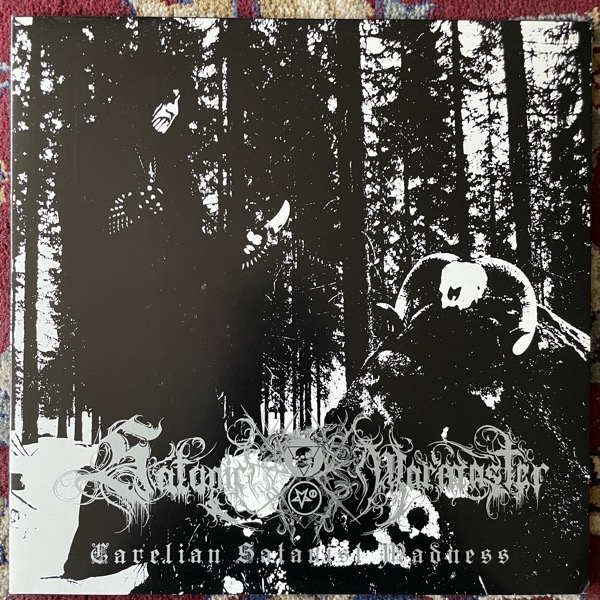 SATANIC WARMASTER Carelian Satanist Madness (Red vinyl) (No Colours - Germany original) (EX) LP