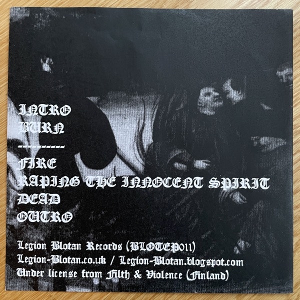 HAKARISTI Hakaristi (Legion Blotan - UK reissue) (EX) 7"