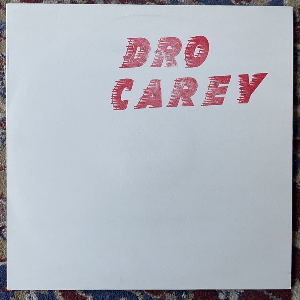 DRO CAREY Venus Knock EP (The Trilogy Tapes - UK original) (EX/NM) 12" EP