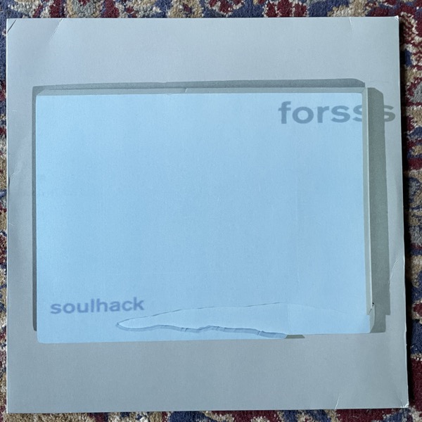 FORSS Soulhack (Sonar Kollektiv - Germany original) (VG+) 2LP