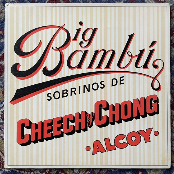 CHEECH & CHONG Big Bambú (A&M - UK original) (VG+) LP