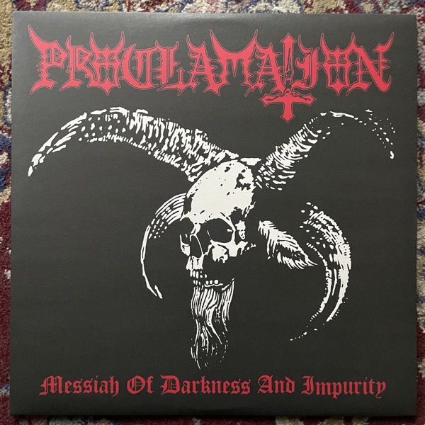 PROCLAMATION Messiah Of Darkness And Impurity (Nuclear War Now! - USA original) (NM/EX) LP