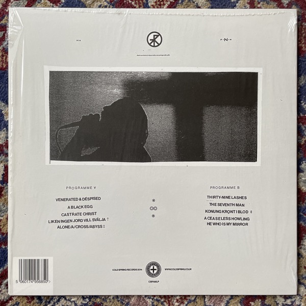 TREPANERINGSRITUALEN Perfection & Permanence (Cold Spring - UK original) (NM/EX) LP