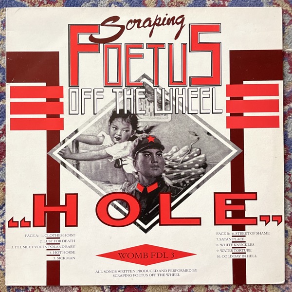 FOETUS Hole (Self Immolation - UK original) (VG+) LP