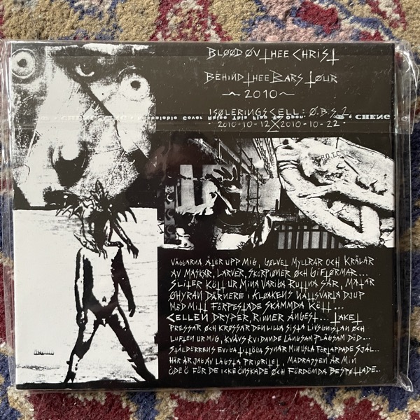 BLOOD OV THEE CHRIST Behind Thee Bars (Autarkeia - Lithuania original) (NM) CD