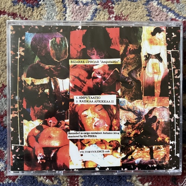 BIZARRE UPROAR Amputaatio (Filth And Violence - Finland original) (SS) CD