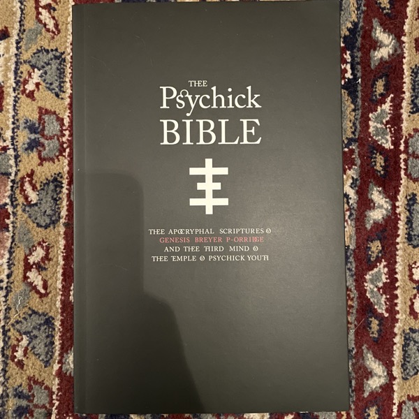 THEE PSYCHIC BIBLE Genesis Breyer P-Orridge (Feral House - Reprint) (EX) BOOK