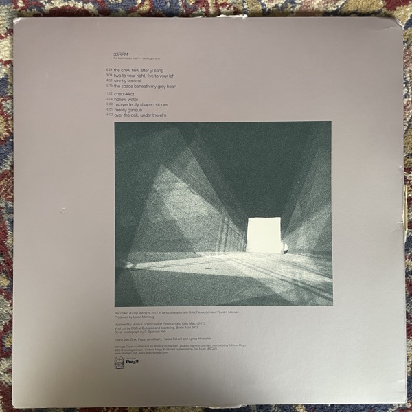 OKKYUNG LEE Ghil (White vinyl) (Ideologic Organ - Austria original) (VG/NM) 2LP