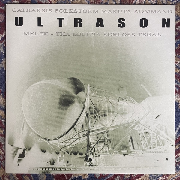 VARIOUS Ultrason (Signed) (Clear white vinyl) (ÜNE (r)ecords - France original) (EX/NM) LP