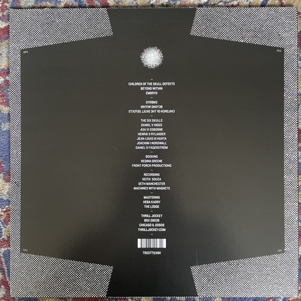 SKULL DEFEKTS, the 2013-3012 (Thrill Jockey - USA original) (EX) LP