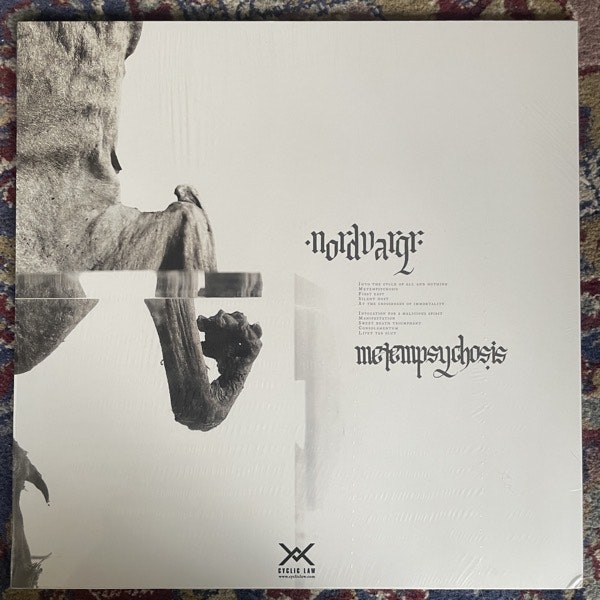 NORDVARGR Metempsychosis (Clear vinyl) (Cyclic Law - Germany original) (EX/NM) LP