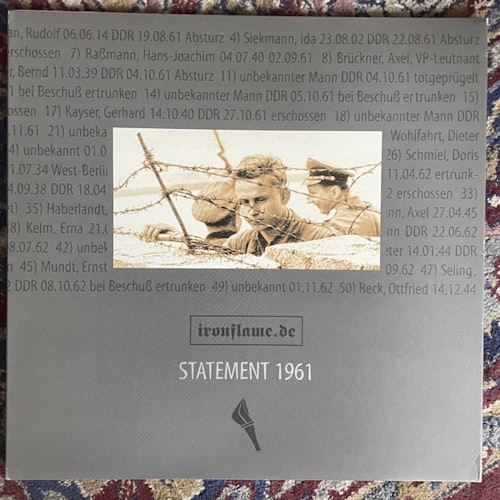 VARIOUS Statement 1961 (Ironflame - Germany original) (EX/NM) 2LP+7"+CD