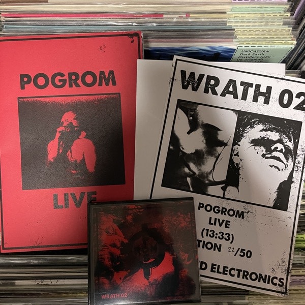 POGROM Live (Wrath - Finland original) (VG+/NM) MINI DVDR