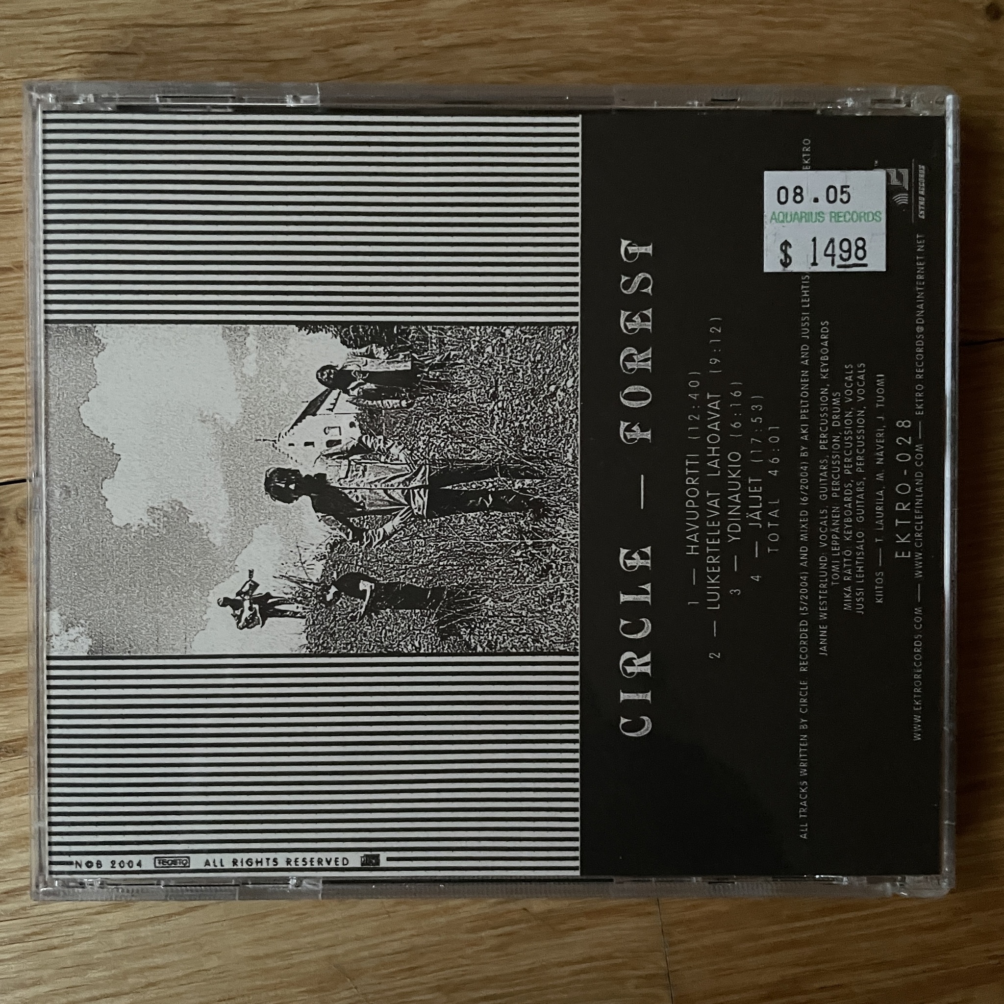 CIRCLE Forest (Ektro - Finland original) (NM) CD