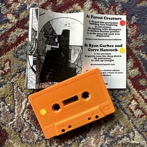 FOREST CREATURE / RYAN GARBES & GERRE HANCOCK Split (Blackest Rainbow - UK original) (NM) TAPE