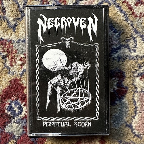 NECROVEN Perpetual Scorn (Filthy Cave - Spain original) (NM) TAPE