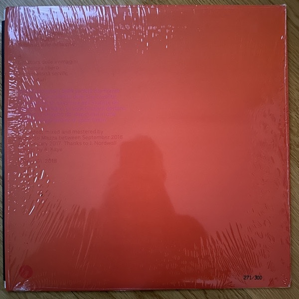 RICCARDO MAZZA Spazi Futuri (Orange vinyl) (iDEAL - Sweden original) (EX/NM) LP