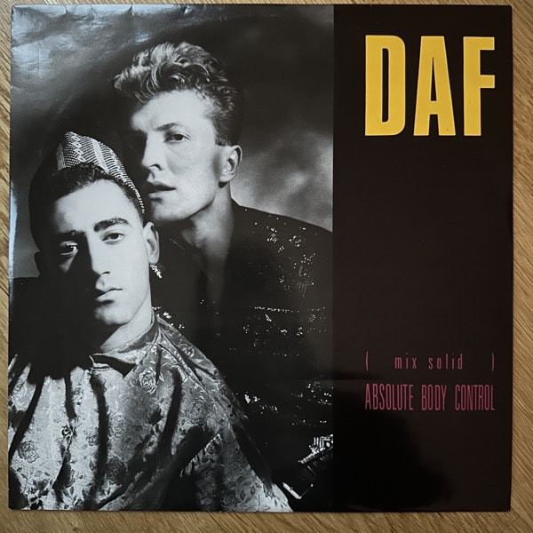 DAF (DEAUTSCH AMERIKANISCHE FREUNDSCHAFT) Absolute Body Control (Illuminated - UK original) (VG+/EX) 12"