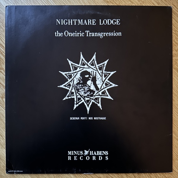 NIGHTMARE LODGE / LYKE WAKE The Oneiric Transgression / Noise And Dream (Minus Habens - Italy original) (VG/EX) LP