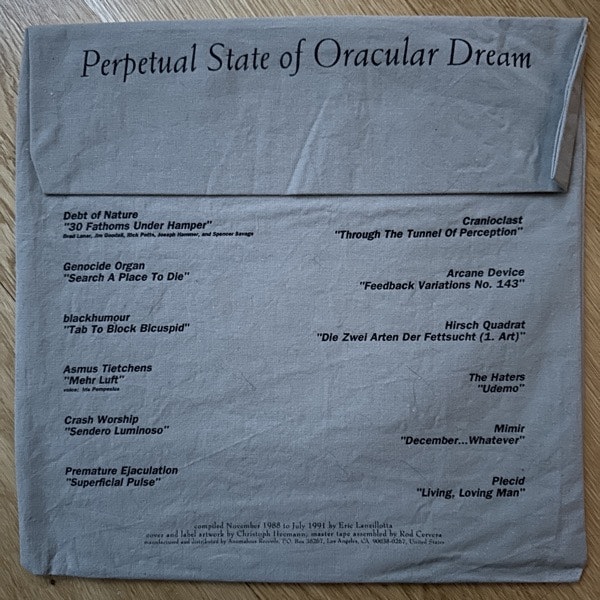 VARIOUS Perpetual State Of Oracular Dream (Baader-Meinhof - USA original) (NM/VG+) LP