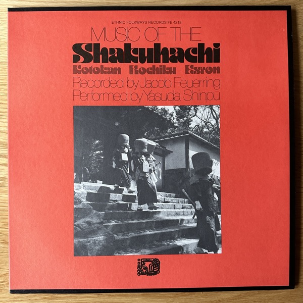 YASUDA SHINPU Music Of The Shakuhachi (Ethnic Folkways Library - USA original) (EX) LP
