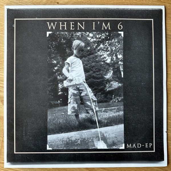 MAD EP When I'm 6 (Ad Noiseam - Germany original) (VG+/EX) 12" EP