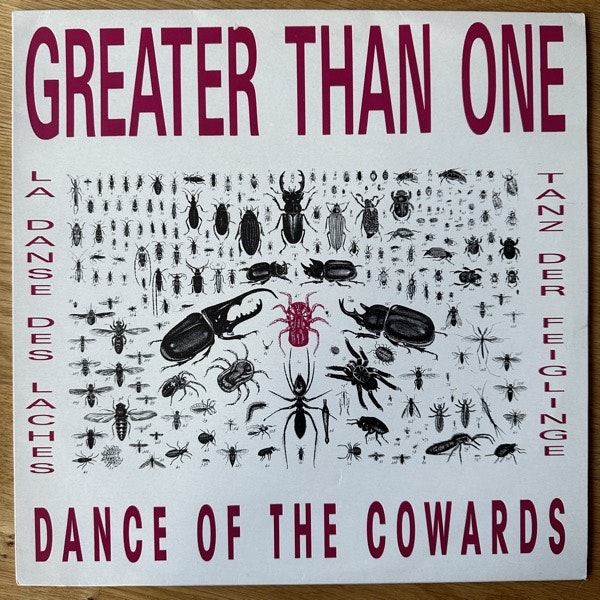 GREATER THAN ONE Dance Of The Cowards (Kunst = Kapital - UK original) (EX/VG+) LP