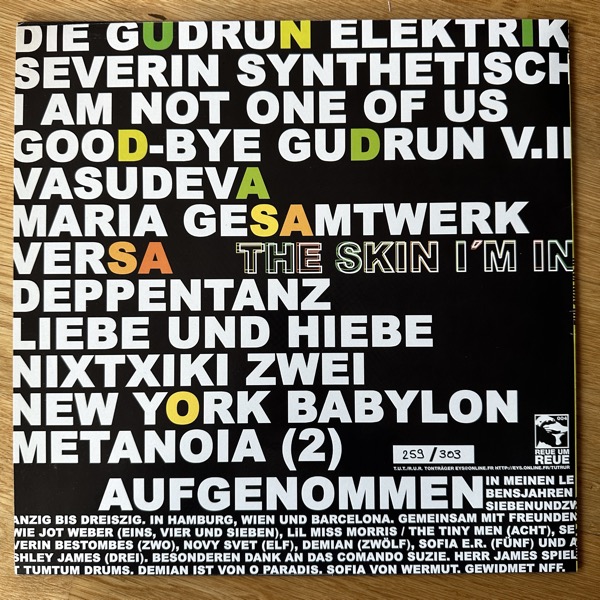 UNIDAD SASAO The Skin I'm In (Yellow vinyl) (Reue Um Reue - Germany original) (EX/NM) LP
