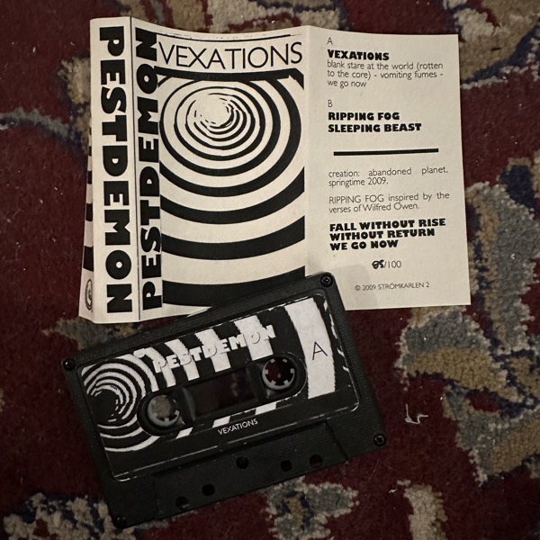 PESTDEMON Vexations (Strömkarlen - Sweden original) (EX) TAPE