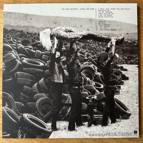 DEAD WEATHER, the Dodge And Burn (Yellow vinyl) (Third Man - USA original) (NM) LP+7"