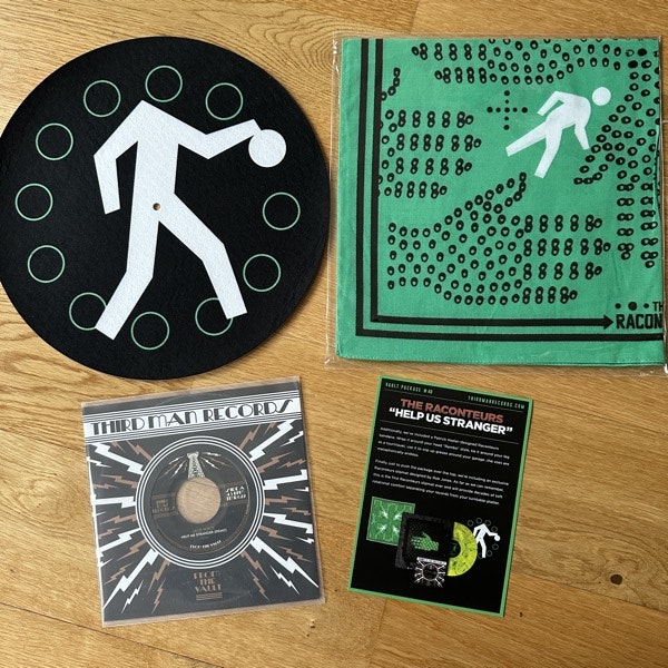 RACONTEURS, the Help Us Stranger (Green vinyl) (Third Man - USA original) (NM) LP+7"