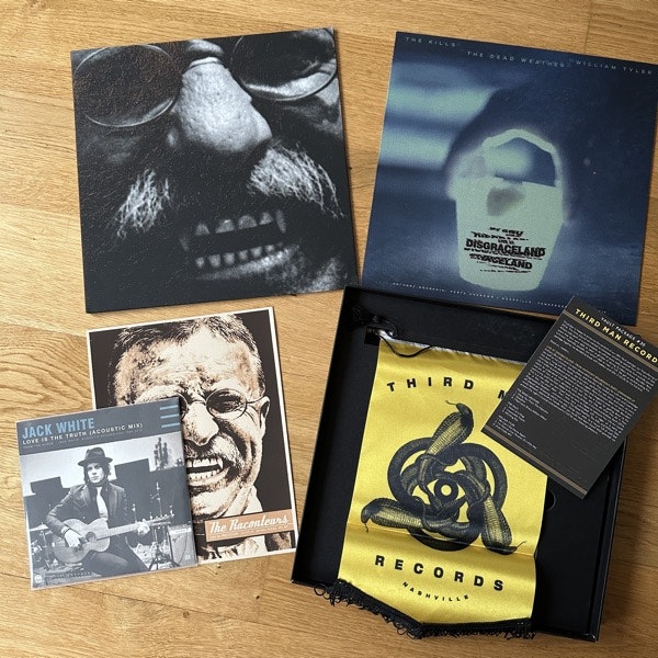 KILLS, the / THE DEAD WEATHER / THE RACONTEURS / JACK WHITE III0 (Clear vinyl) (Third Man - USA original) (NM) 2LP+7" BOX