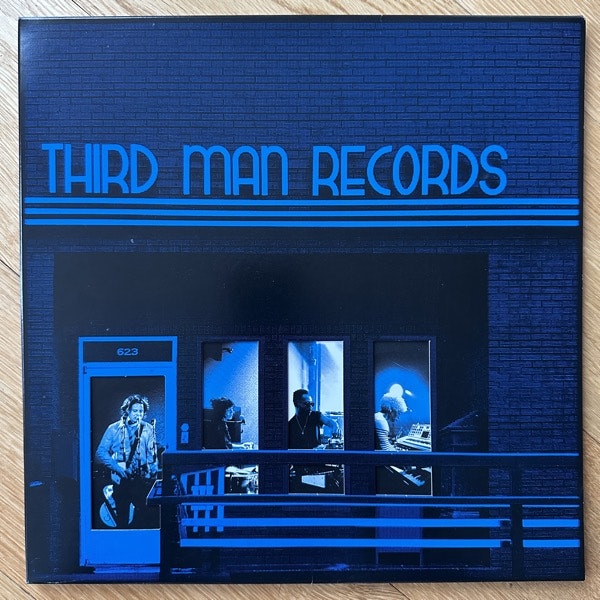 JACK WHITE Live At Third Man Records - Nashville & Cass Corridor (Black, blue, white vinyl) (Third Man - USA original) (EX/NM) 3LP