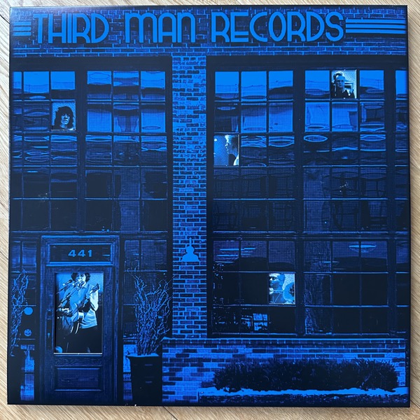 JACK WHITE Live At Third Man Records - Nashville & Cass Corridor (Black, blue, white vinyl) (Third Man - USA original) (EX/NM) 3LP