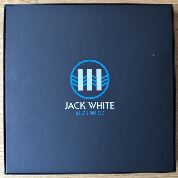 JACK WHITE Acoustic Tour 2015 (Blue vinyl) (Third Man - USA original) (VG+/NM) 2LP+DVD BOX