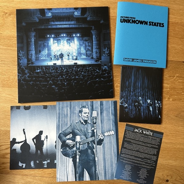 JACK WHITE Acoustic Tour 2015 (Blue vinyl) (Third Man - USA original) (VG+/NM) 2LP+DVD BOX