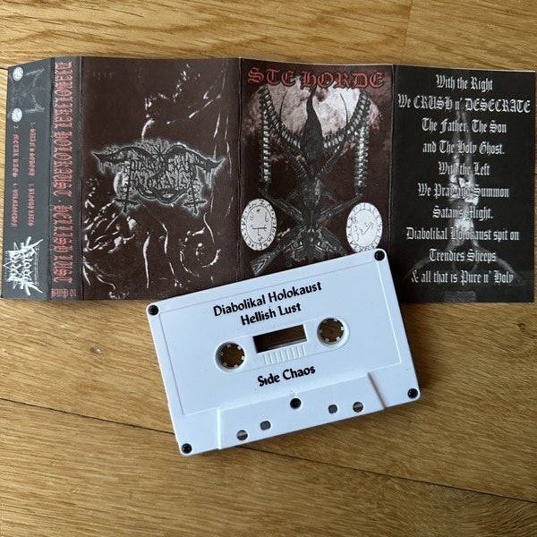 DIABOLIKAL HOLOKAUST Hellish Lust (Bloodwar - Mexico original) (NM) TAPE