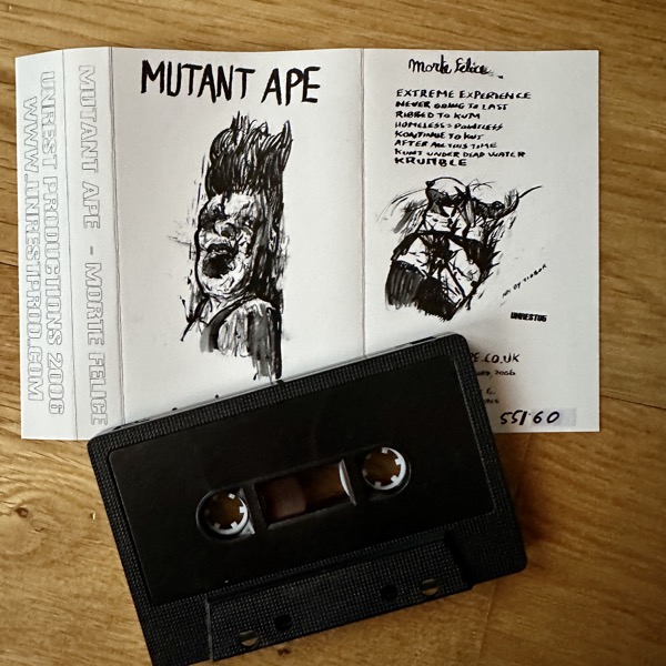 MUTANT APE Morte Felice (Unrest - UK original) (NM) TAPE