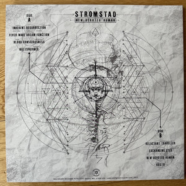 STROMSTAD New Devoted Human (Malignant - USA original) (NM) LP