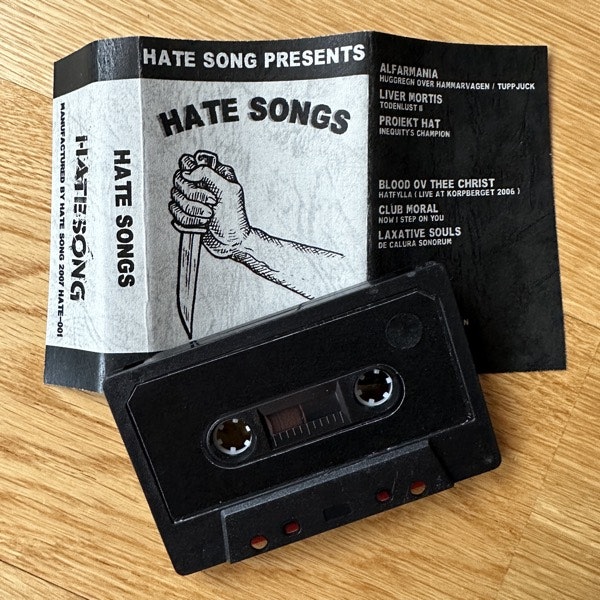 VARIOUS Hate Songs (Hate Song - Japan original) (NM) TAPE