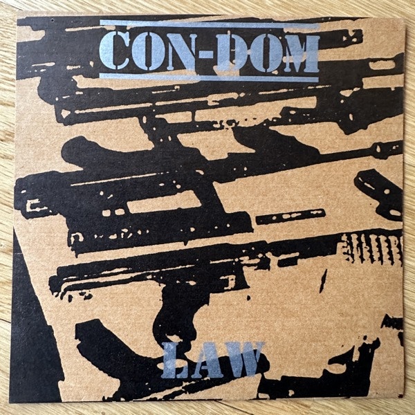 CON-DOM Law (Power & Steel - Germany original) (EX/VG+) 7"