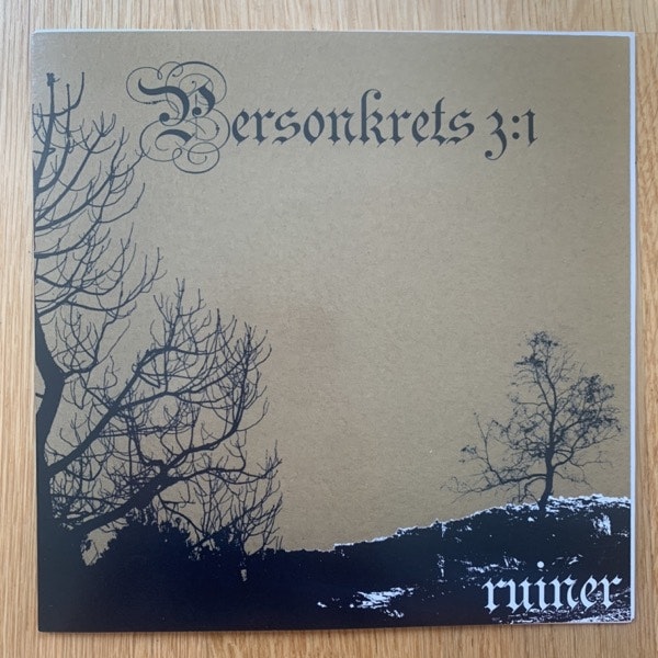 PERSONKRETS 3:1 Ruiner (Halvfabrikat - Sweden original) (EX) 7"