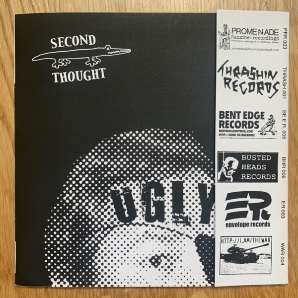 ASSEL / SECOND THOUGHT Split (Promenade - Sweden original) (EX/VG+) 7"