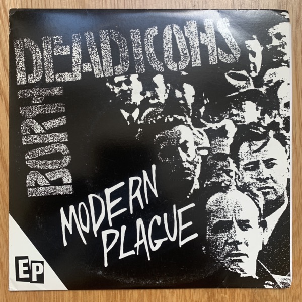 BORN DEAD ICONS Modern Plague EP (Witch Hunt - USA original) (VG/EX) 7"