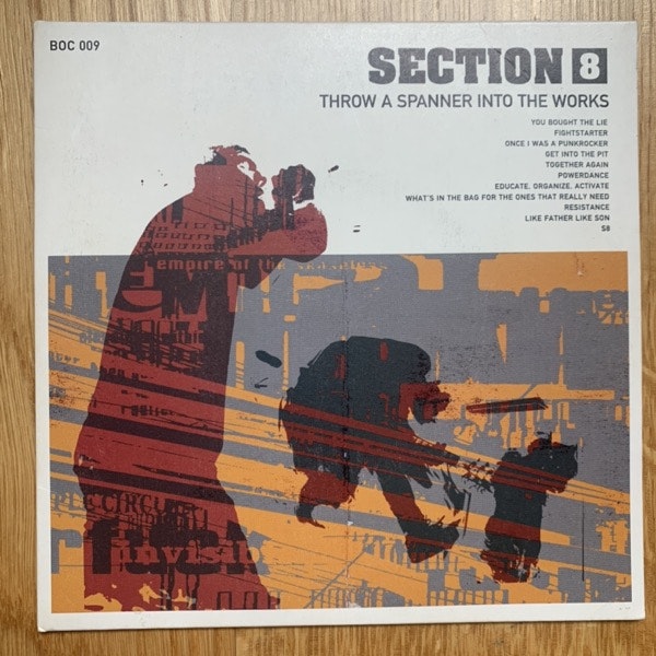 SECTION 8 Throw A Spanner Into The Works (Bridge - Sweden original) (VG+/VG) 7"